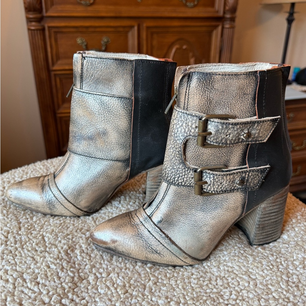 Freebird “Joey” Pewter Boots